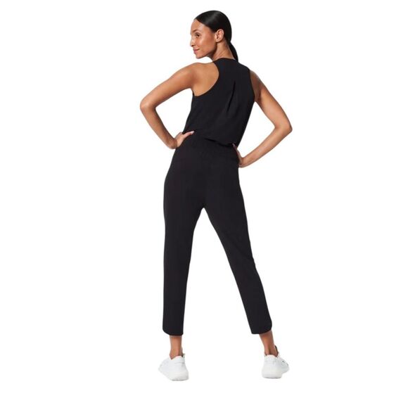 Spanx On the Move Tapered Pants Bundle of 2 Black Olive Green Womens XS - Picture 3 of 13